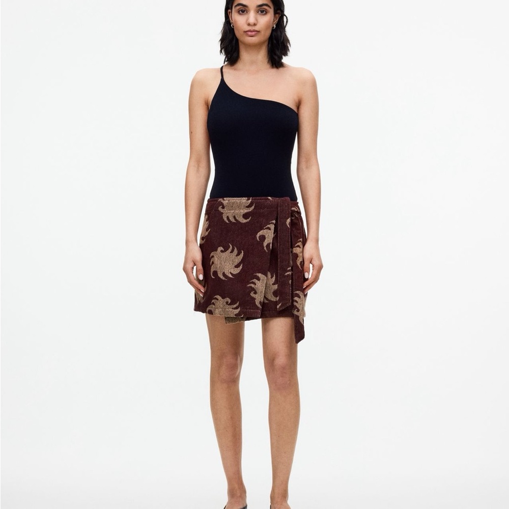 OAS Mocha Ember Cove Wrap Skirt
